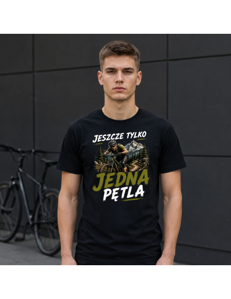 Koszulka Męska - Rowerowa - Jeszcze jedna Pętla