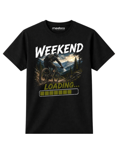 Koszulka Męska - Rowerowa - Weekend...