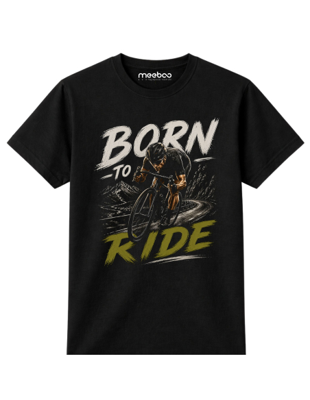 Koszulka Męska - Rowerowa - Born To Ride