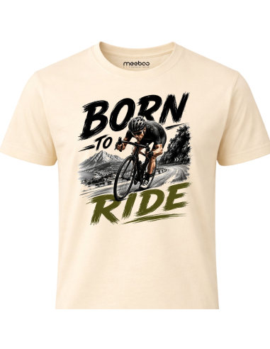 Koszulka Męska - Rowerowa - Born To Ride