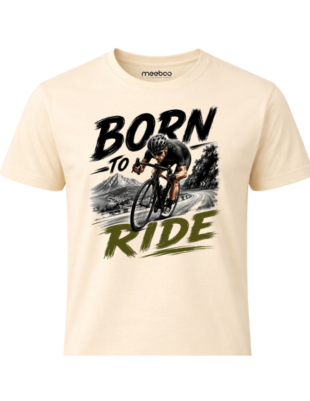 Koszulka Męska - Rowerowa - Born To Ride