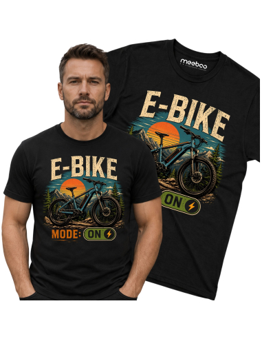 Koszulka Męska - Rowerowa - E-Bike