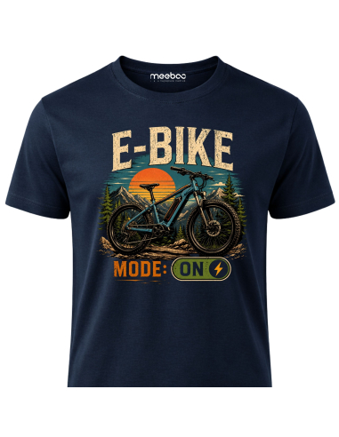 Koszulka Męska - Rowerowa - E-Bike