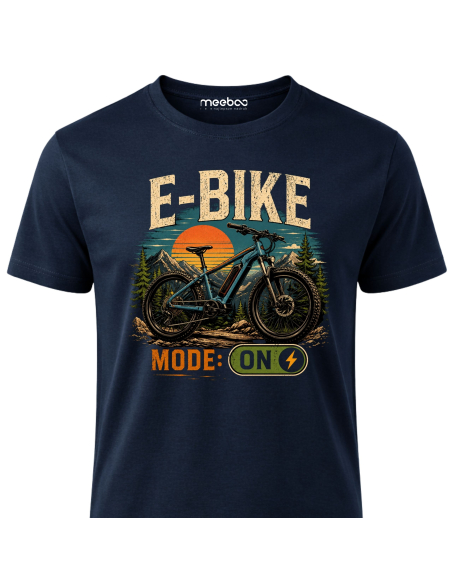Koszulka Męska - Rowerowa - E-Bike