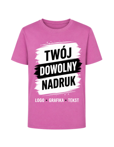 Koszulka Dziecięca Z Dowolnym...