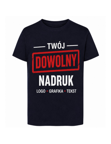 Koszulka Dziecięca Z Własnym...