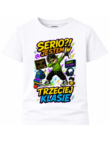 Koszulka Dziecięca - Do szkoły -...
