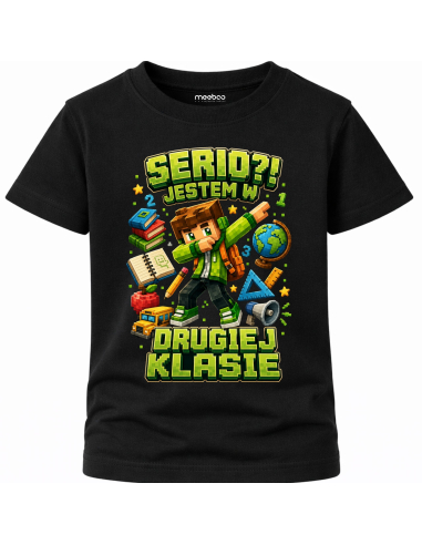 Koszulka Dziecięca - Do Szkoły -...