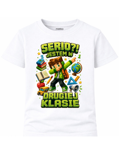 Koszulka Dziecięca - Do Szkoły -...