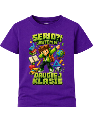 Koszulka Dziecięca - Do Szkoły -...