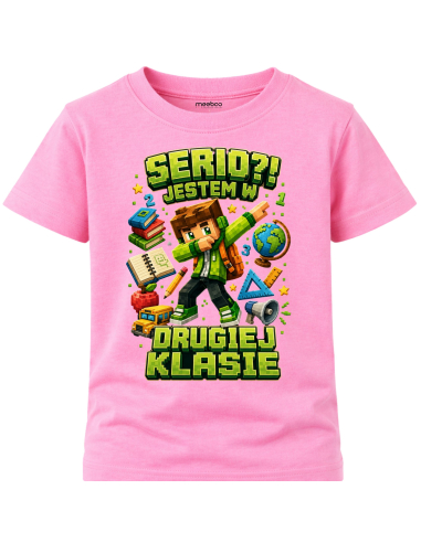 Koszulka Dziecięca - Do Szkoły -...