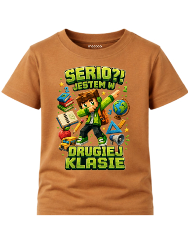 Koszulka Dziecięca - Do Szkoły -...