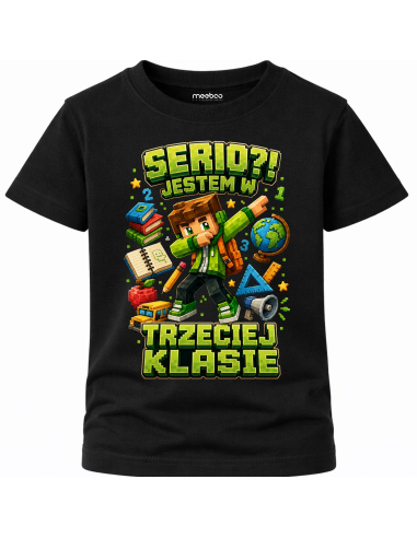 Koszulka Dziecięca - Do Szkoły -...