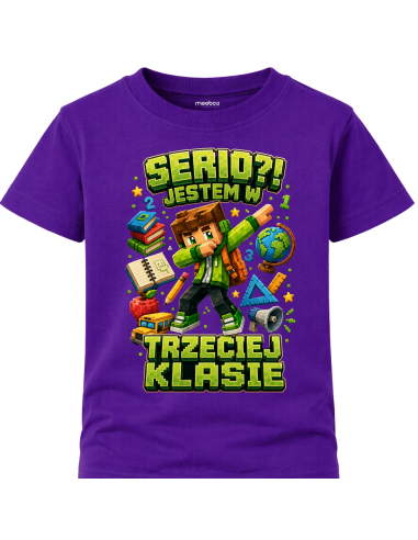 Koszulka Dziecięca - Do Szkoły -...