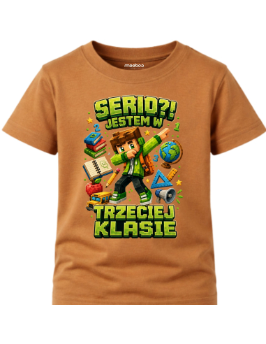 Koszulka Dziecięca - Do Szkoły -...