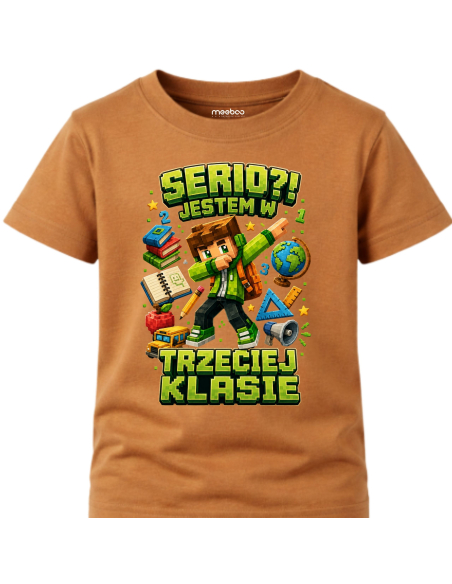 Koszulka Dziecięca - Do Szkoły - Serio Jestem w Trzeciej Klasie 2
