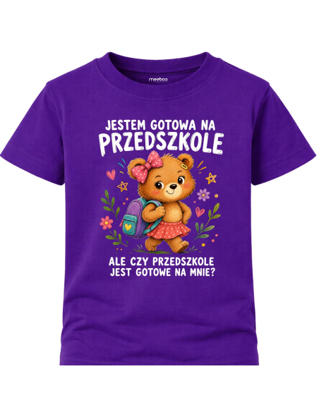 Koszulka Dziecięca - Dla Przedszkolaka - Gotowa na Przedszkole