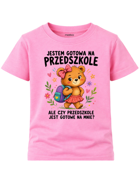 Koszulka Dziecięca - Dla Przedszkolaka - Gotowa na Przedszkole