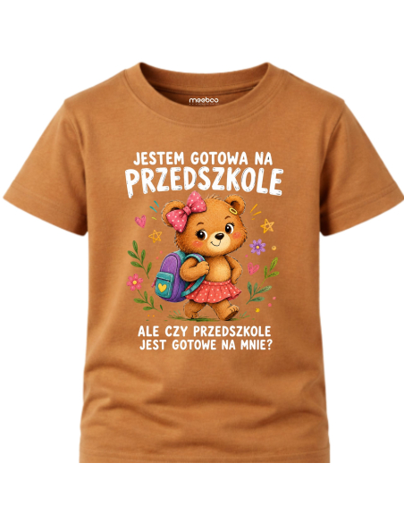 Koszulka Dziecięca - Dla Przedszkolaka - Gotowa na Przedszkole