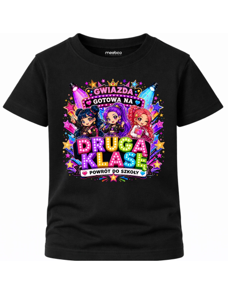 Koszulka Dziecięca - Do Szkoły - Gotowa Na Drugą Klasę