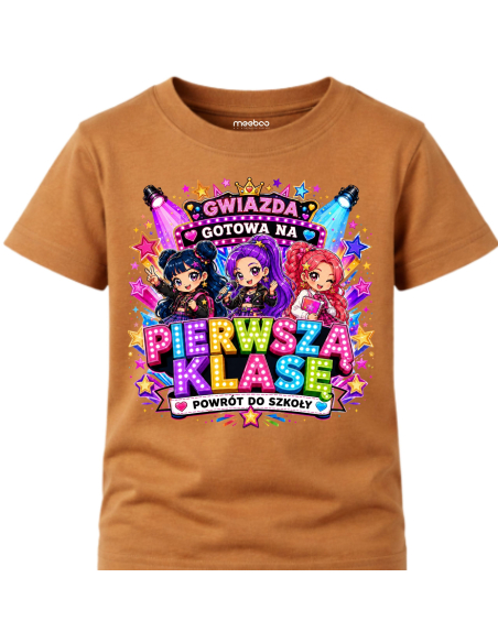 Koszulka Dziecięca - Do szkoły - Gotowa na Pierwszą Klasę