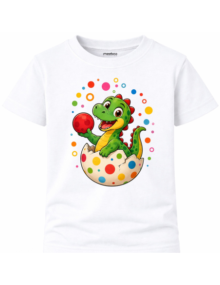 Koszulka Dziecięca - Dzień Kropki - Dinozaur