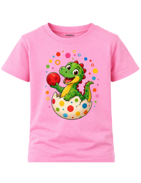 Koszulka Dziecięca - Dzień Kropki - Dinozaur