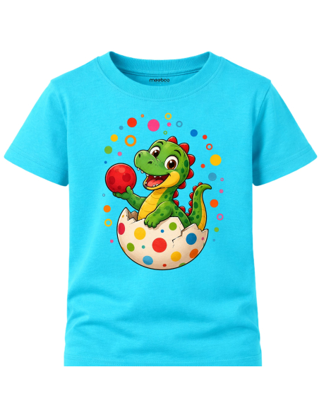 Koszulka Dziecięca - Dzień Kropki - Dinozaur