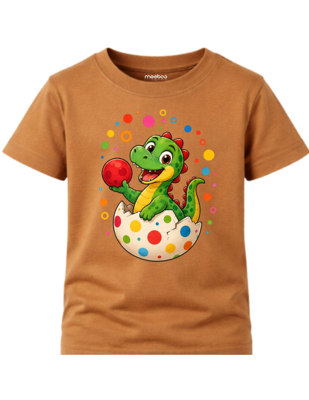 Koszulka Dziecięca - Dzień Kropki - Dinozaur