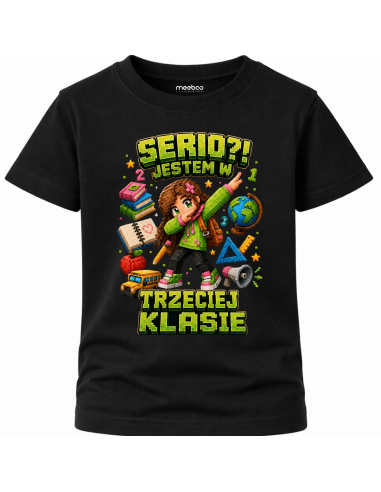 Koszulka Dziecięca - Do Szkoły -...