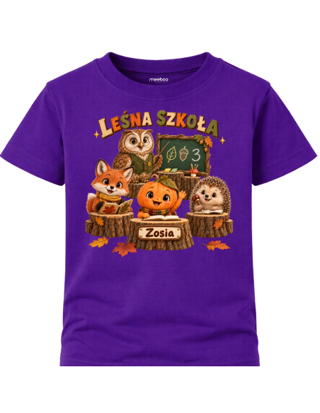 Koszulka Dziecieca - Leśna Szkoła Imienna