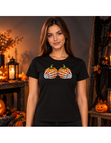 Koszulka Damska na Halloween - Ręce...