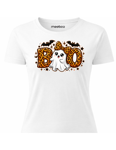 Koszulka Damska na Halloween - BOO...