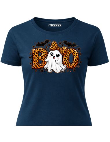 Koszulka Damska na Halloween - BOO...