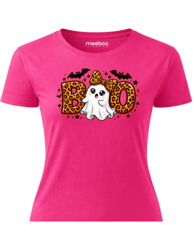Koszulka Damska na Halloween - BOO...