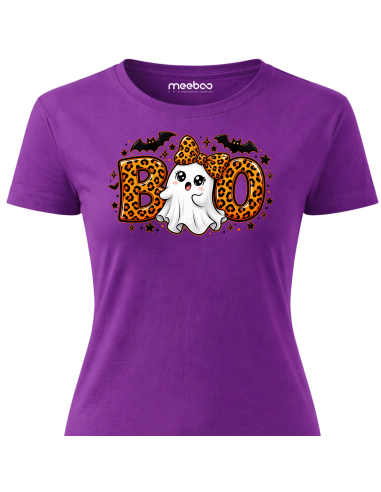 Koszulka Damska na Halloween - BOO...
