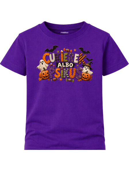 Koszulka Dziecięca na Haloween - Cukierek Albo Psikus