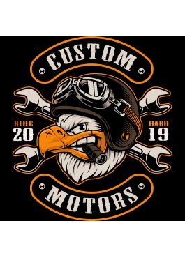 Koszulka motocyklowa Custom 1