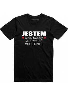 Zestaw koszulek Jestem Super Facetem/Kobietą