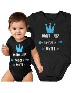 BODY DZIECIĘCE MAM JUŻ ROCZEK CHŁOPCZYK