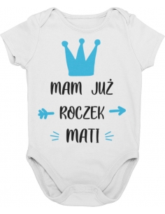 BODY DZIECIĘCE MAM JUŻ ROCZEK CHŁOPCZYK 2