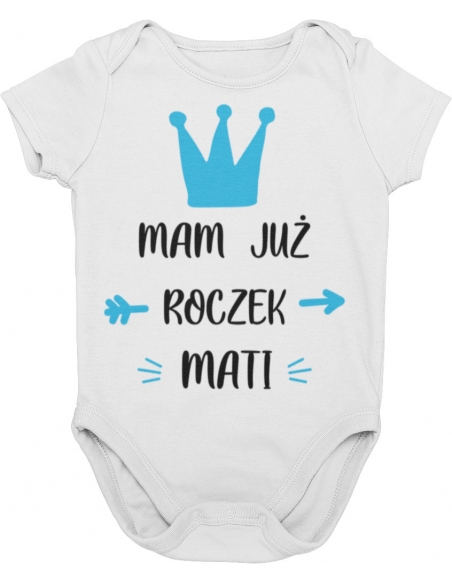 BODY DZIECIĘCE MAM JUŻ ROCZEK CHŁOPCZYK